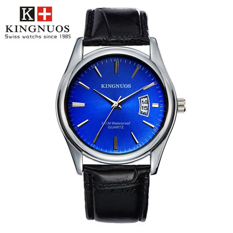 Relogio Masculino Mens Watches Top Brand Luxury Business Watch for Men Steel Waterproof Date Clock Male Simple Quartz Wristwatch