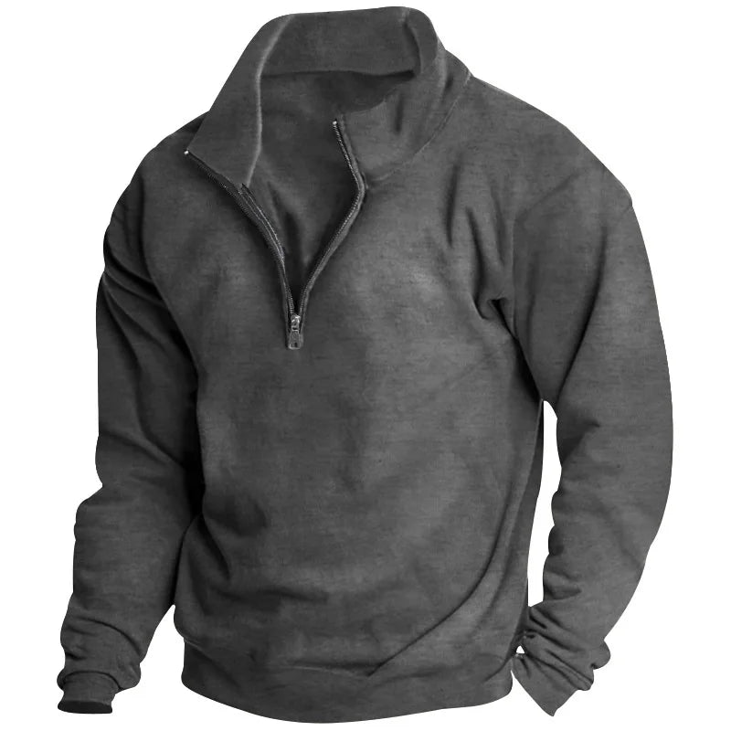 Winter Fleece Sweatshirt — Elegant, Warm, Comfortable.