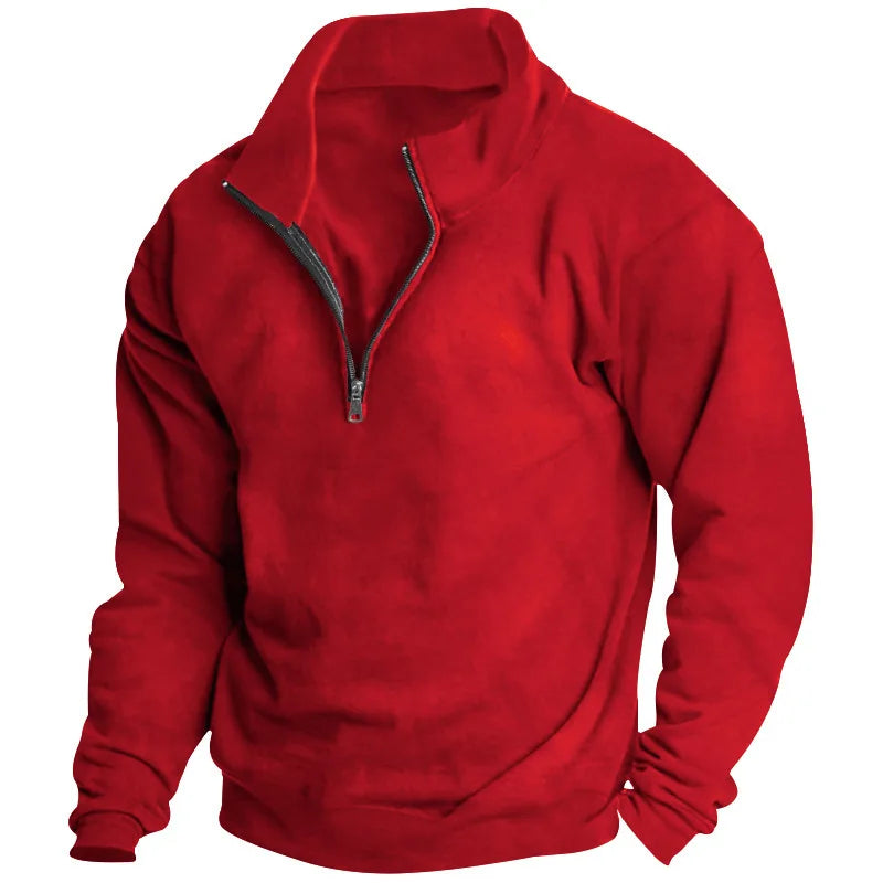 Winter Fleece Sweatshirt — Elegant, Warm, Comfortable.
