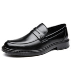 Mocassins Luxe Britanniques – Cuir Homme | Plateforme & Style Casual Premium + Livraison Gratuite
