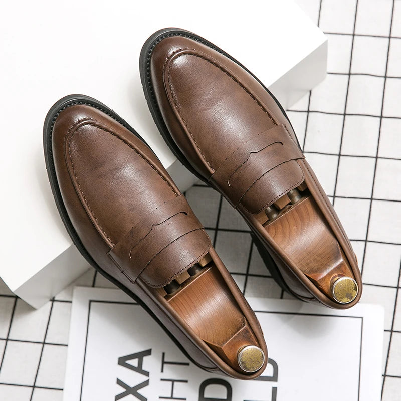 Mocassins en Cuir Souple – Homme | Respirant & Style Britannique Casual + Livraison Gratuite