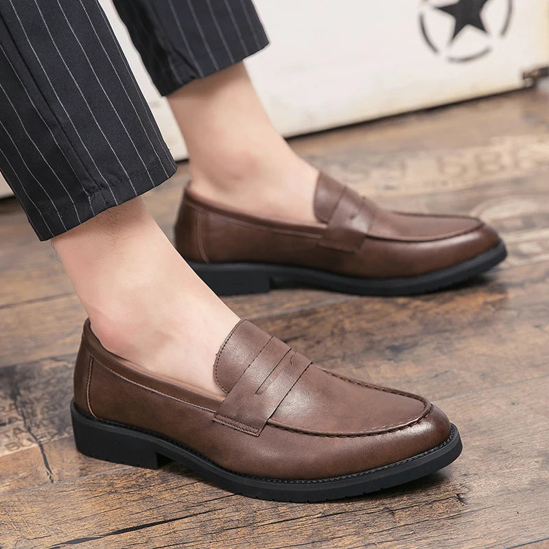 Mocassins en Cuir Souple – Homme | Respirant & Style Britannique Casual + Livraison Gratuite