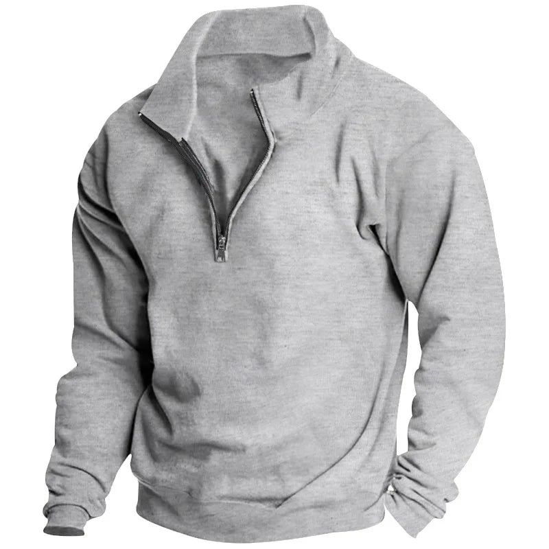 Winter Fleece Sweatshirt — Elegant, Warm, Comfortable.