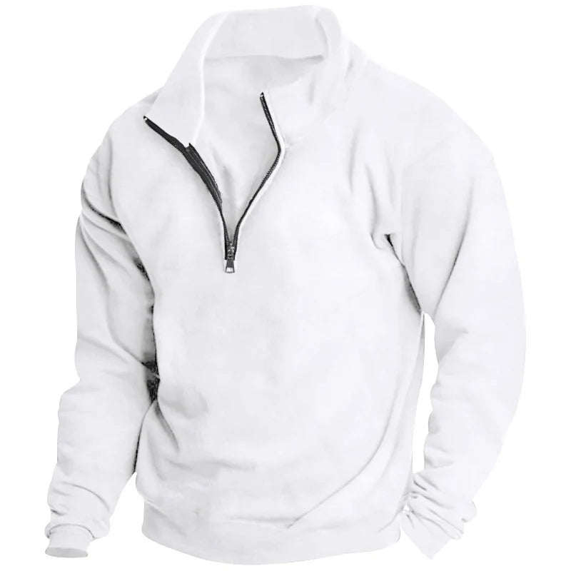 Winter Fleece Sweatshirt — Elegant, Warm, Comfortable.