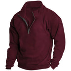Winter Fleece Sweatshirt — Elegant, Warm, Comfortable.