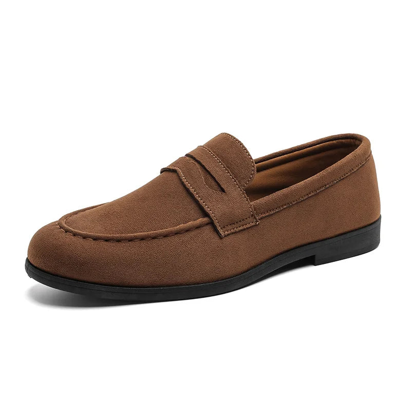 Mocassins en Daim Automne – Homme 45 | Confort & Style Rétro + Livraison Gratuite